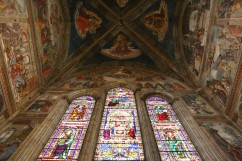 Santa Maria Novella freskos ir vitražai