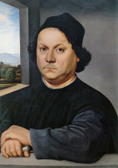 Raphael Sanzio, Portrait of Perugino, 1504.