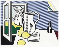 Roy Lichtenstein, Still Life with Windmill, 1972.